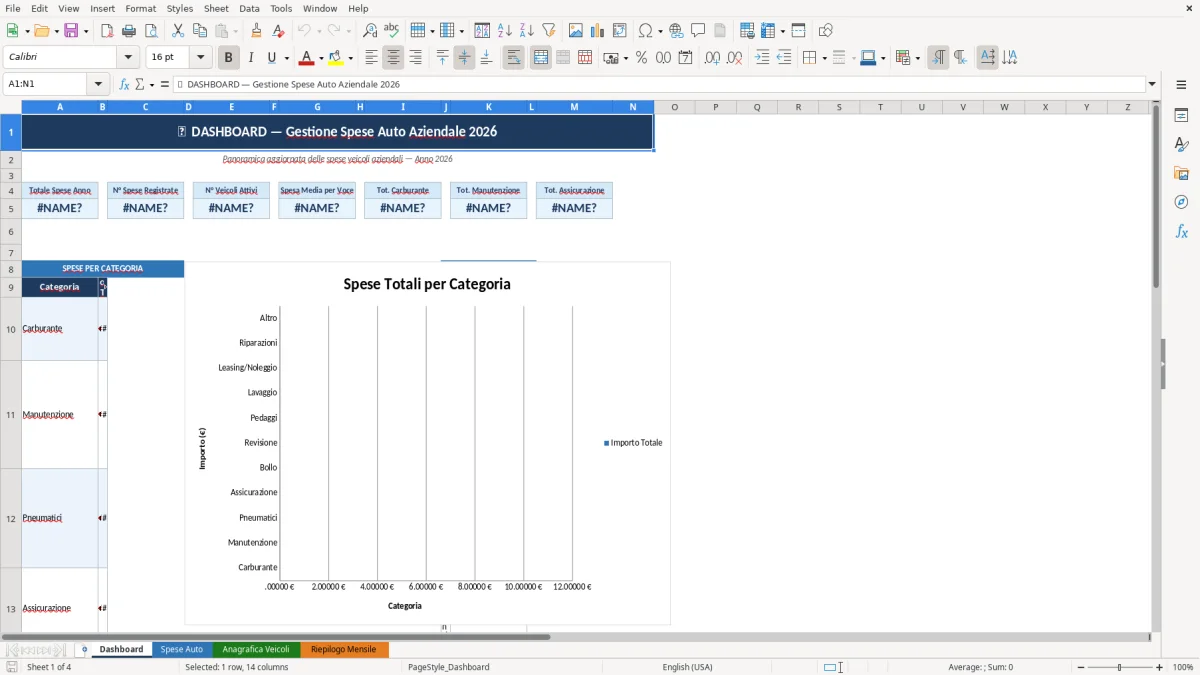 Modello Rid Gratis Spese Auto Excel - Modello Gratis (2026)