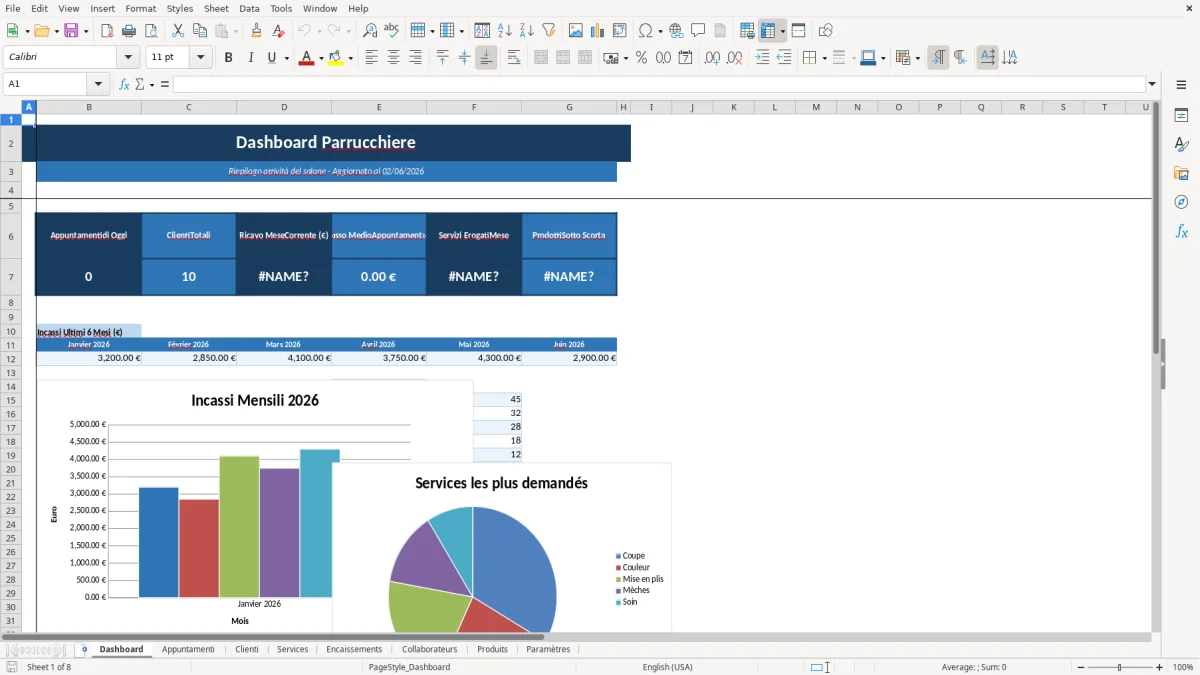 Modello Rid Gratis Parrucchiere Excel - Modello Gratis (2026)